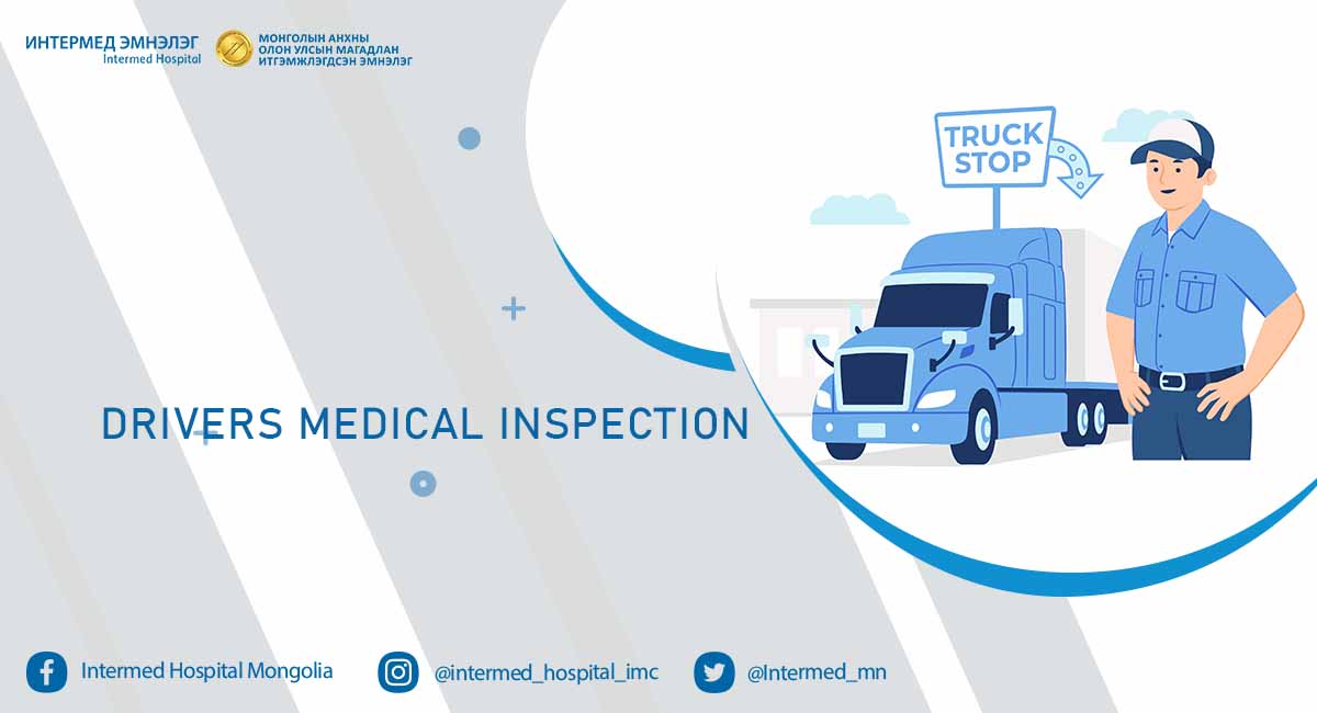 Drivers medical inspection