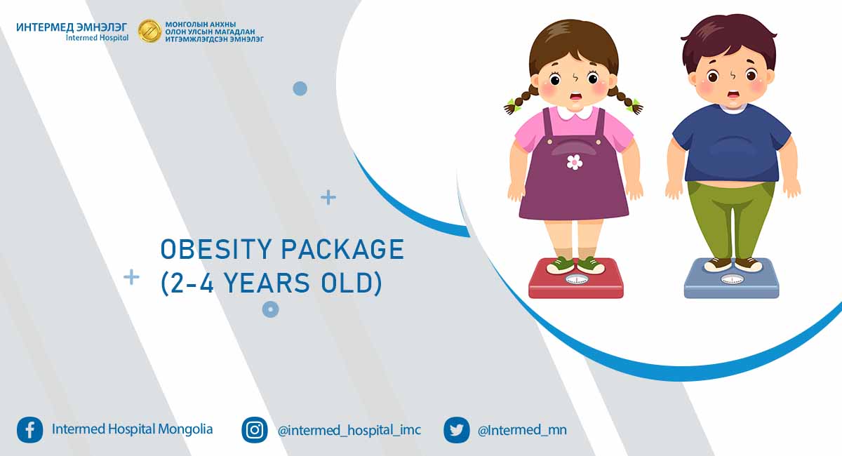 Obesity package /2-4 years old/