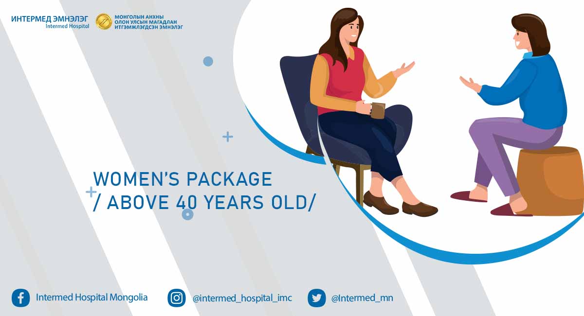 Women’s package / above 40 years old/